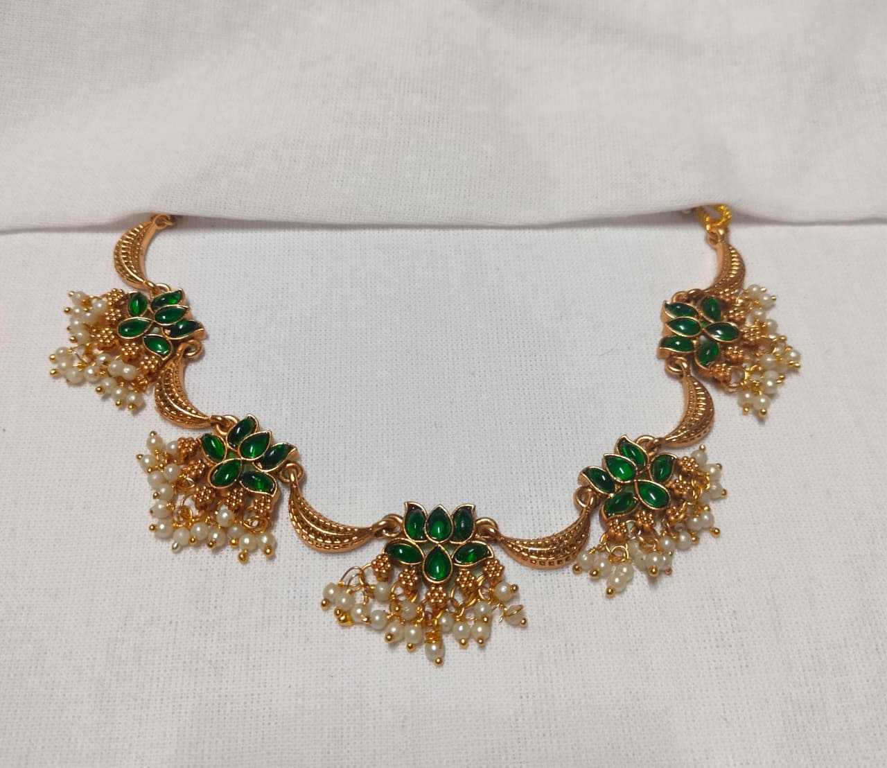 Lotus bloom necklace