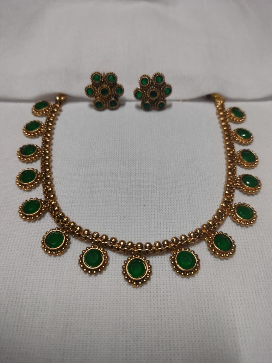Green Stone necklace