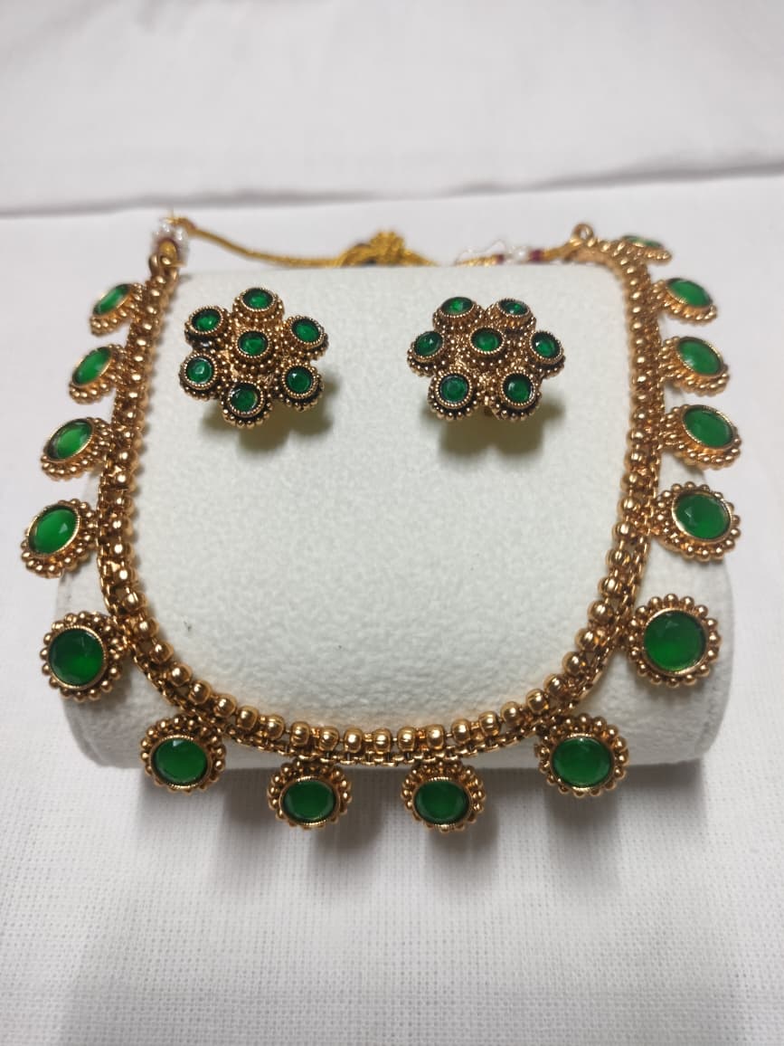 Green Stone necklace