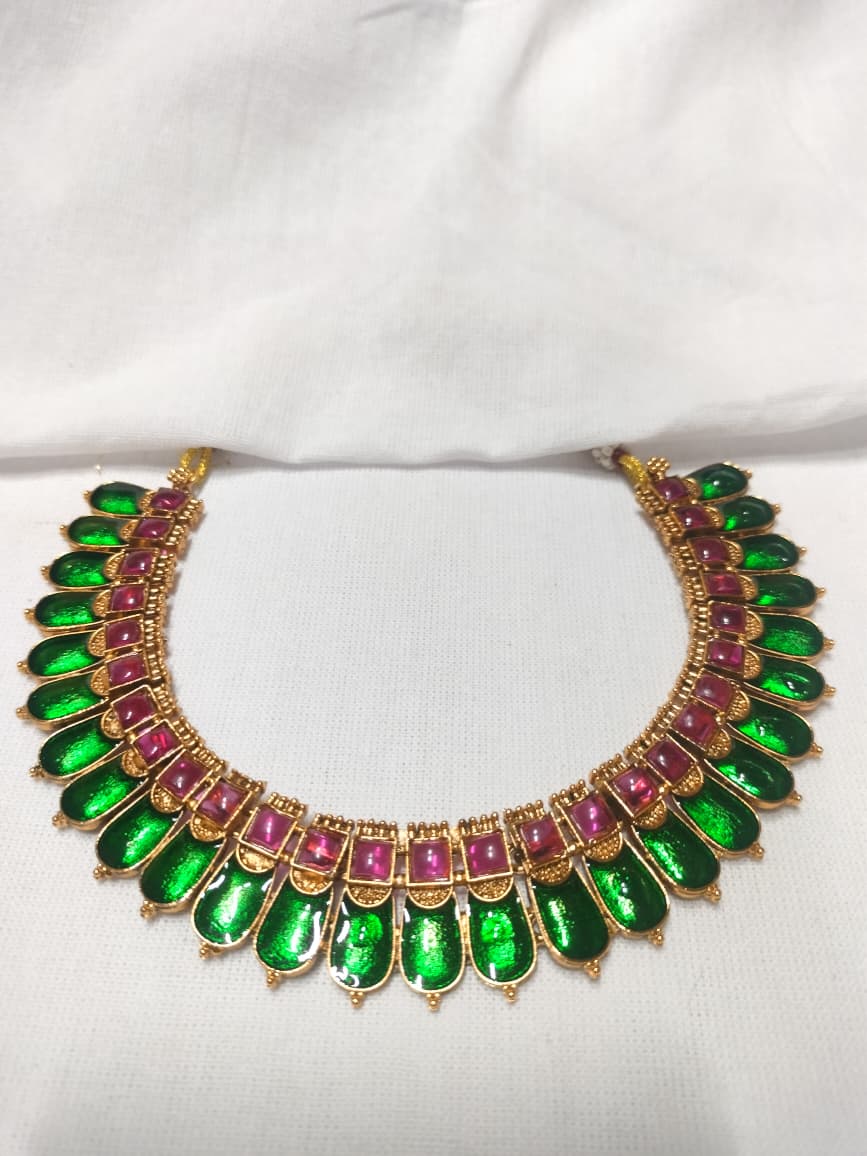 Palakka Necklace and earring